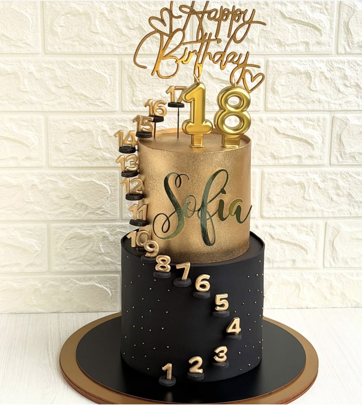 Custom Wedding Cake